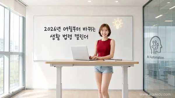 2026년 09월부터 바뀌는 생활 법령 캘린더 (개인정보 보호·보건복지부와 그 소속기관 직제·원 개인정보 보호에 관한 규칙 총정리)