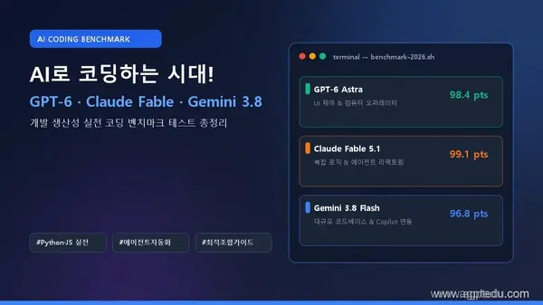 AI 코딩 도구 종결자 비교! 챗GPT(GPT-6) vs 클로드(Claude) vs 제미나이(Gemini) 코딩 테스트