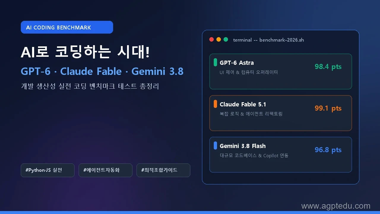 AI 코딩 도구 종결자 비교! 챗GPT(GPT-6) vs 클로드(Claude) vs 제미나이(Gemini) 코딩 테스트