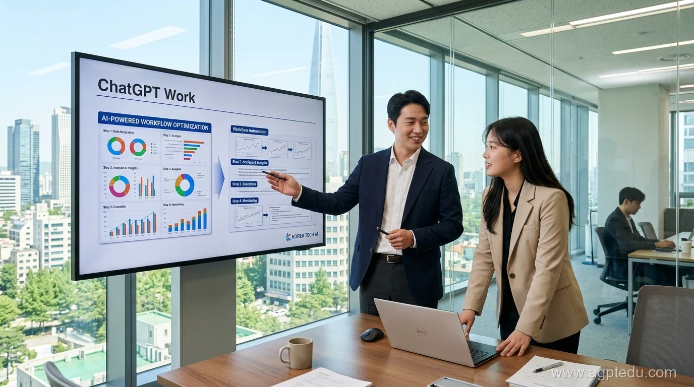 질문만 하는 챗봇은 끝났다? 실제 결과물을 만드는 'ChatGPT Work' 핵심 정리