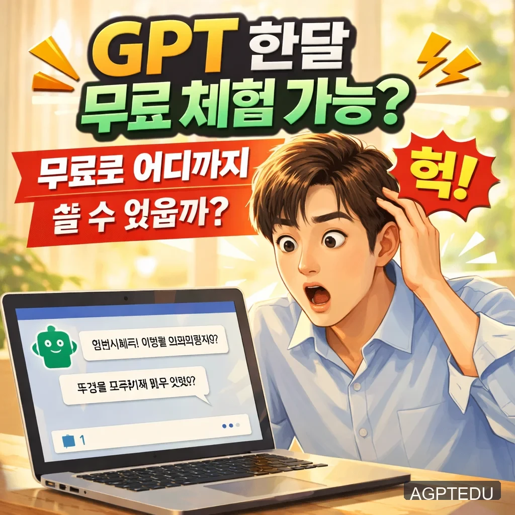 챗지피티 유료·무료 총정리｜GPT 한달 무료 체험까지, 2026년 최신 업데이트