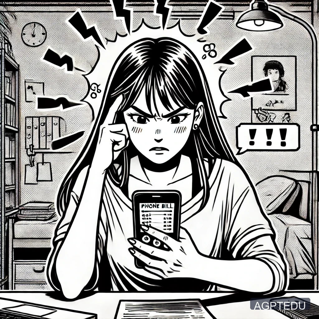 DALL·E-2024-09-14-14.41.50-A-comic-style-illustration-featuring-a-young-Korean-female-university-student-in-her-early-20s-sitting-in-her-dorm-room-angrily-holding-a-smartphone.webp