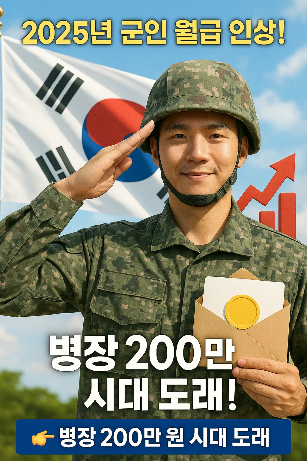 2025년 군대 월급, 훈련병 월급, 군인 월급, 직업군인 월급표, 봉급표, 이등병, 일병, 상병, 병장 월급