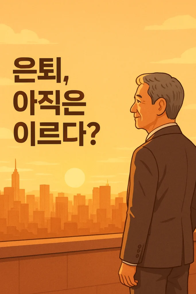 정년 연장 후 은퇴 준비, 무엇을 해야 할까?